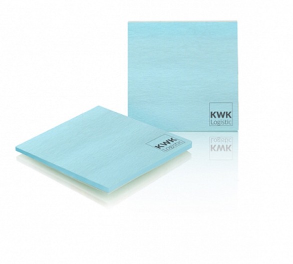 Post-it personnalisé pastel bleu pour association et collectivité territoriale