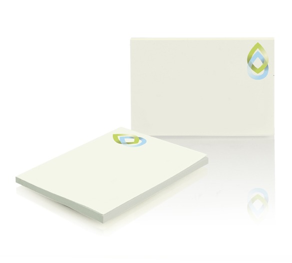 Post-it personnalisé écologique en papier recyclé, gamme éco-responsable F2B