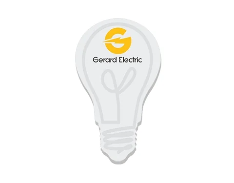 Post-it personnalisé découpé en forme d'ampoule