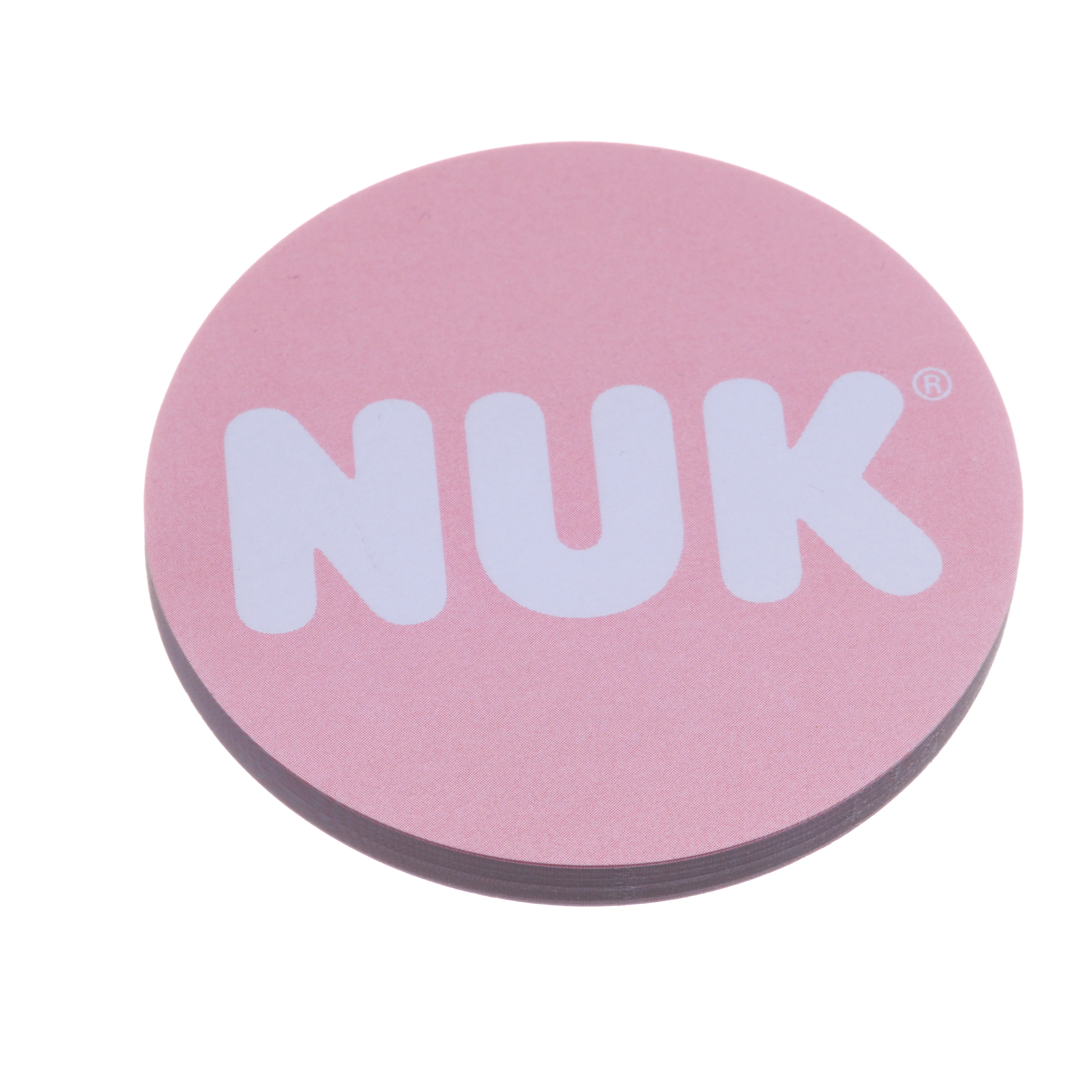 Post-it personnalisé découpé en forme ronde