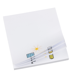 Post it digital impression feuillet