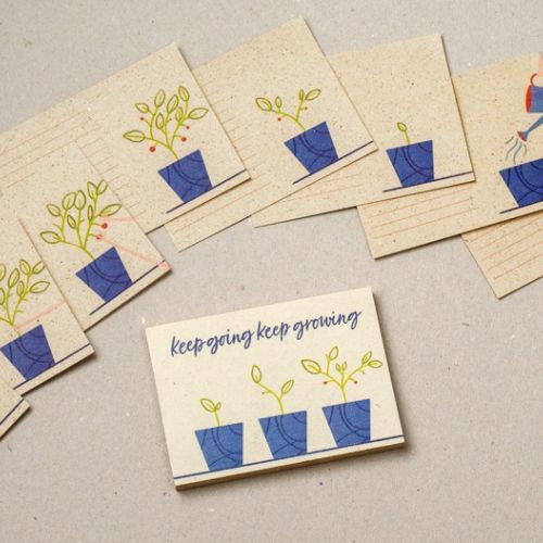 combi sticky notes apple pastel